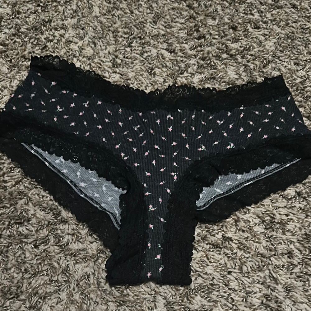 Victoria's Secret Black Lace Panties